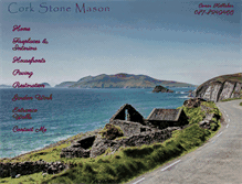 Tablet Screenshot of corkstonemason.com